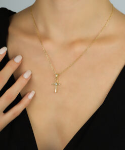 Eternal Harmony Necklace  Ankh Gold