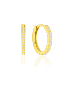 Galata Glow Diamond Hoops